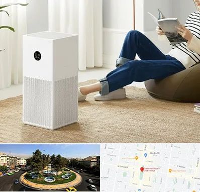 دستگاه تصفیه هوا در هفت حوض 