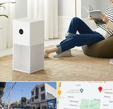 دستگاه تصفیه هوا در افسریه 