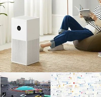 دستگاه تصفیه هوا در میدان انقلاب 