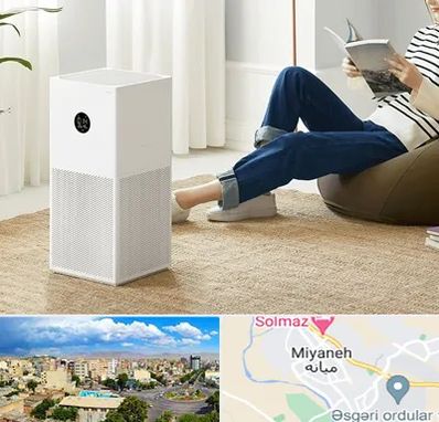 دستگاه تصفیه هوا در میانه