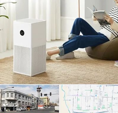 دستگاه تصفیه هوا در 17شهریور