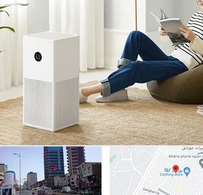 دستگاه تصفیه هوا در چهارراه طالقانی کرج 