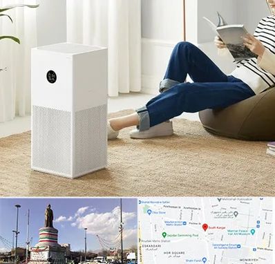 دستگاه تصفیه هوا در کارگر جنوبی 