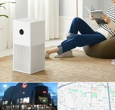 دستگاه تصفیه هوا در بلوار اباذر