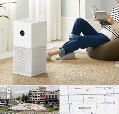 دستگاه تصفیه هوا در مرکز تهران