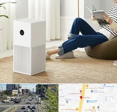 دستگاه تصفیه هوا در ستاری 