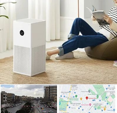 دستگاه تصفیه هوا در بلوار فردوسی مشهد 