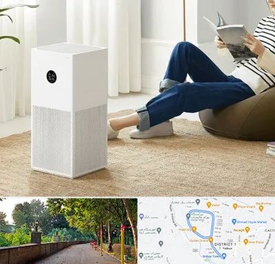 دستگاه تصفیه هوا در بلوار گیلان رشت 