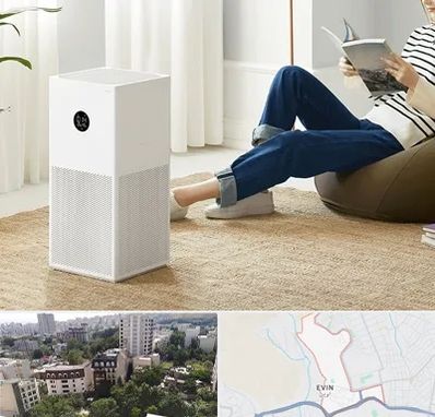 دستگاه تصفیه هوا در اوین