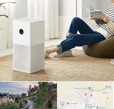 دستگاه تصفیه هوا در باغستان کرج 