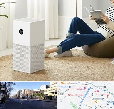 دستگاه تصفیه هوا در خیابان ملاصدرا شیراز 