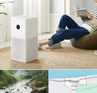 دستگاه تصفیه هوا در رویان