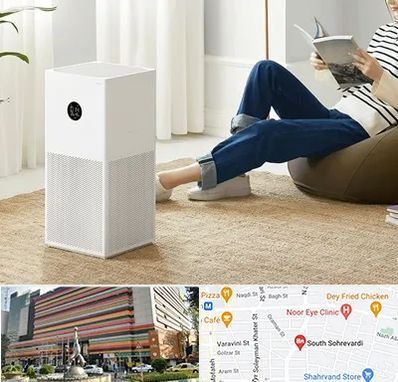 دستگاه تصفیه هوا در سهروردی 