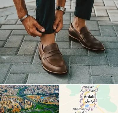 کفش کالج مردانه در اردبیل