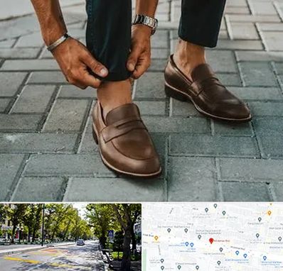 کفش کالج مردانه در میرداماد