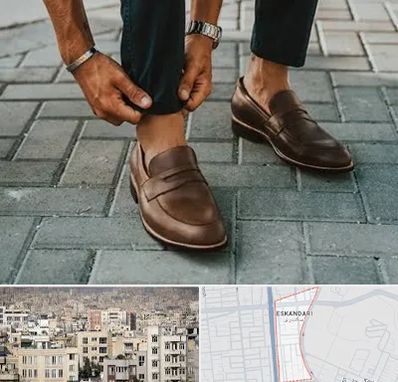 کفش کالج مردانه در اسکندری