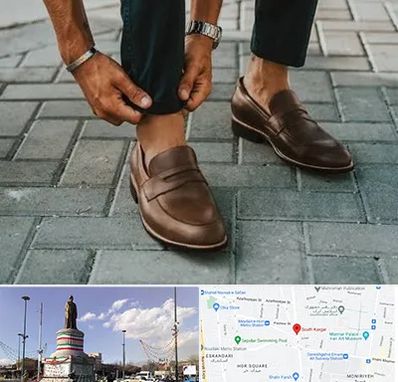 کفش کالج مردانه در کارگر جنوبی 