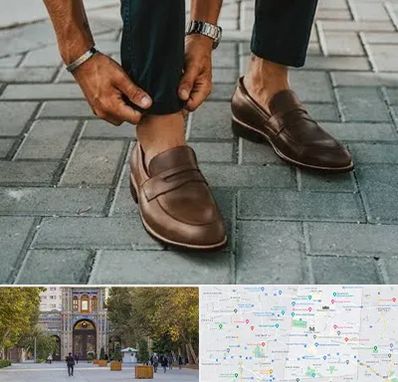 کفش کالج مردانه در منطقه 12 تهران 