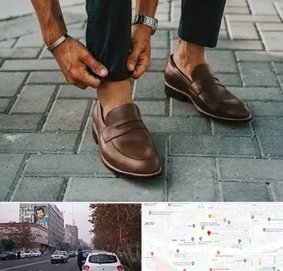 کفش کالج مردانه در کارگر شمالی 