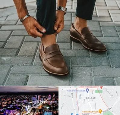 کفش کالج مردانه در گلسار رشت 