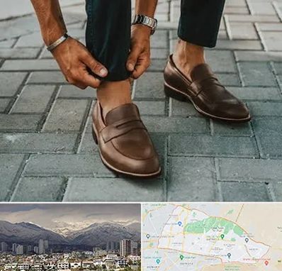 کفش کالج مردانه در منطقه 4 تهران 