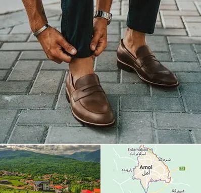 کفش کالج مردانه در آمل