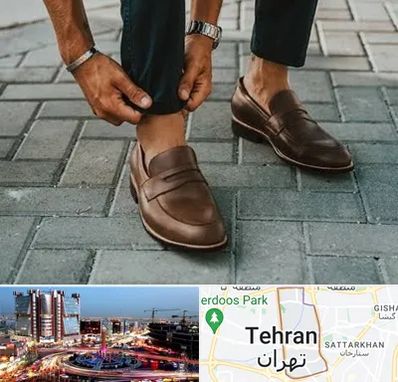 کفش کالج مردانه در صادقیه 