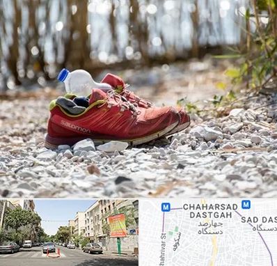 عمده فروشی کفش اسپرت در چهارصد دستگاه 