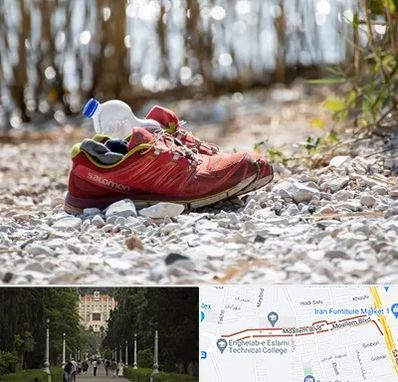 عمده فروشی کفش اسپرت در بلوار معلم رشت 