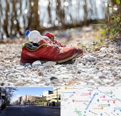 عمده فروشی کفش اسپرت در خیابان ملاصدرا شیراز 