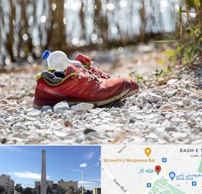 عمده فروشی کفش اسپرت در فلکه گاز شیراز 