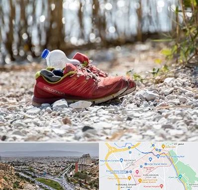 عمده فروشی کفش اسپرت در معالی آباد شیراز 