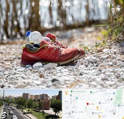 عمده فروشی کفش اسپرت در شهرک آزمایش 