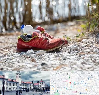 عمده فروشی کفش اسپرت در میدان شهرداری رشت 