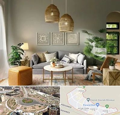 فروش لوازم دکوری و تزئینی در پرند