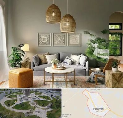 فروش لوازم دکوری و تزئینی در ورامین