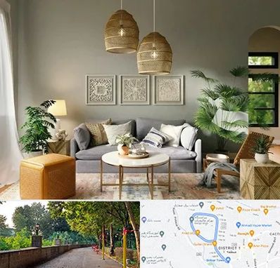 فروش لوازم دکوری و تزئینی در فلکه گاز رشت 