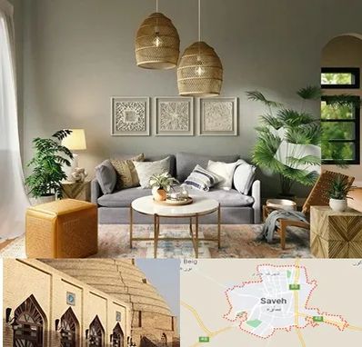 فروش لوازم دکوری و تزئینی در ساوه