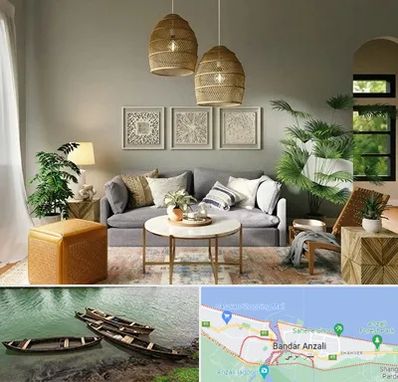 فروش لوازم دکوری و تزئینی در بندر انزلی