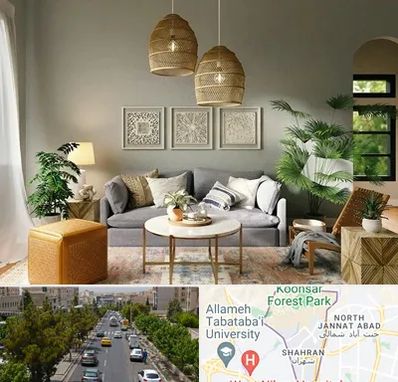 فروش لوازم دکوری و تزئینی در شهران 