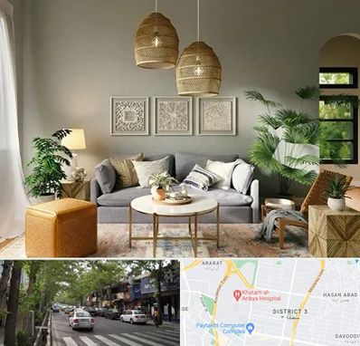 فروش لوازم دکوری و تزئینی در ظفر 