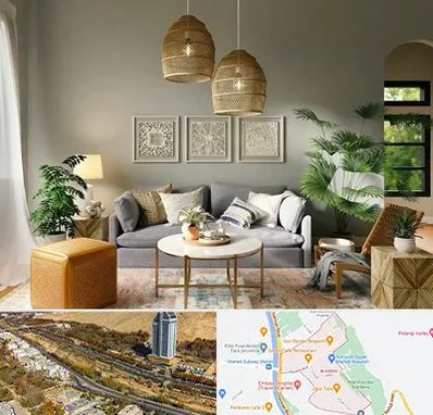 فروش لوازم دکوری و تزئینی در خیابان نیایش شیراز 