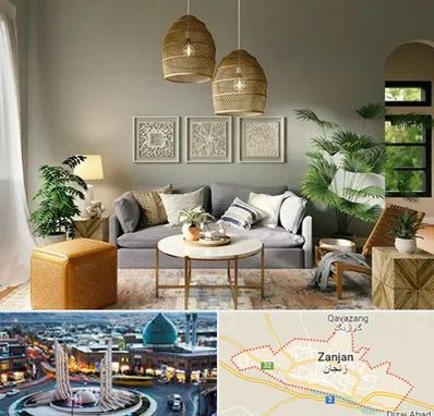 فروش لوازم دکوری و تزئینی در زنجان