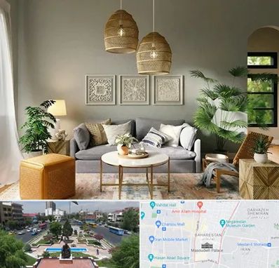 فروش لوازم دکوری و تزئینی در بهارستان 