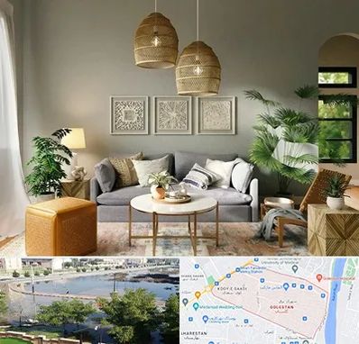 فروش لوازم دکوری و تزئینی در گلستان اهواز 