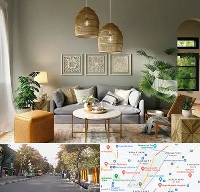 فروش لوازم دکوری و تزئینی در شریعتی 