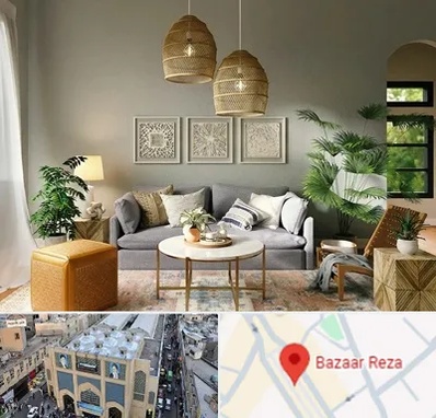 فروش لوازم دکوری و تزئینی در بازار رضا مشهد