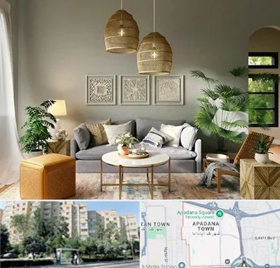 فروش لوازم دکوری و تزئینی در آپادانا