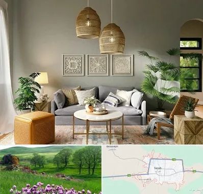 فروش لوازم دکوری و تزئینی در سراب