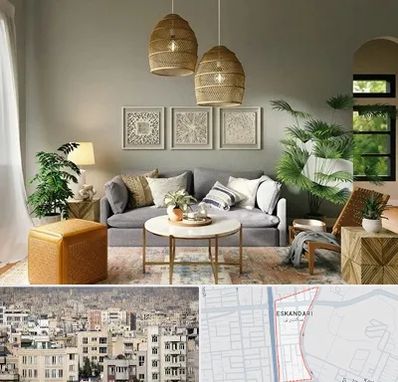 فروش لوازم دکوری و تزئینی در اسکندری